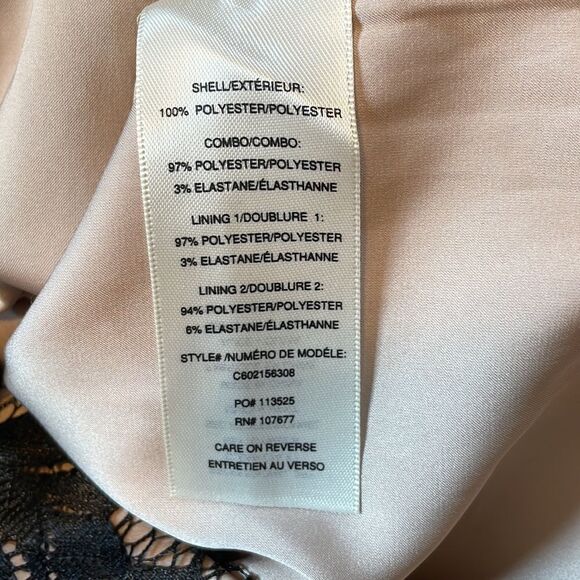 Alice + Olivia Ashleigh Romper Lace Black 4 - Picture 6 of 7